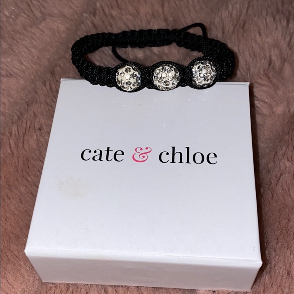 Cate & Chloe Shamballa Crystal Wrap Bracelet